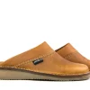 Pantoffels^Amako Zweedse Muilen Cognac Glad
