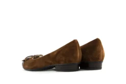 Loafers / Instappers | Ballerina's^Ara Ballerina Bronze Nuts