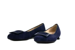 Ballerina's | Loafers / Instappers^Ara Ballerina Night Suede