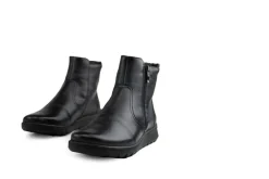 Enkellaarzen^Ara Enkellaars Schwarz Gaucho Soft