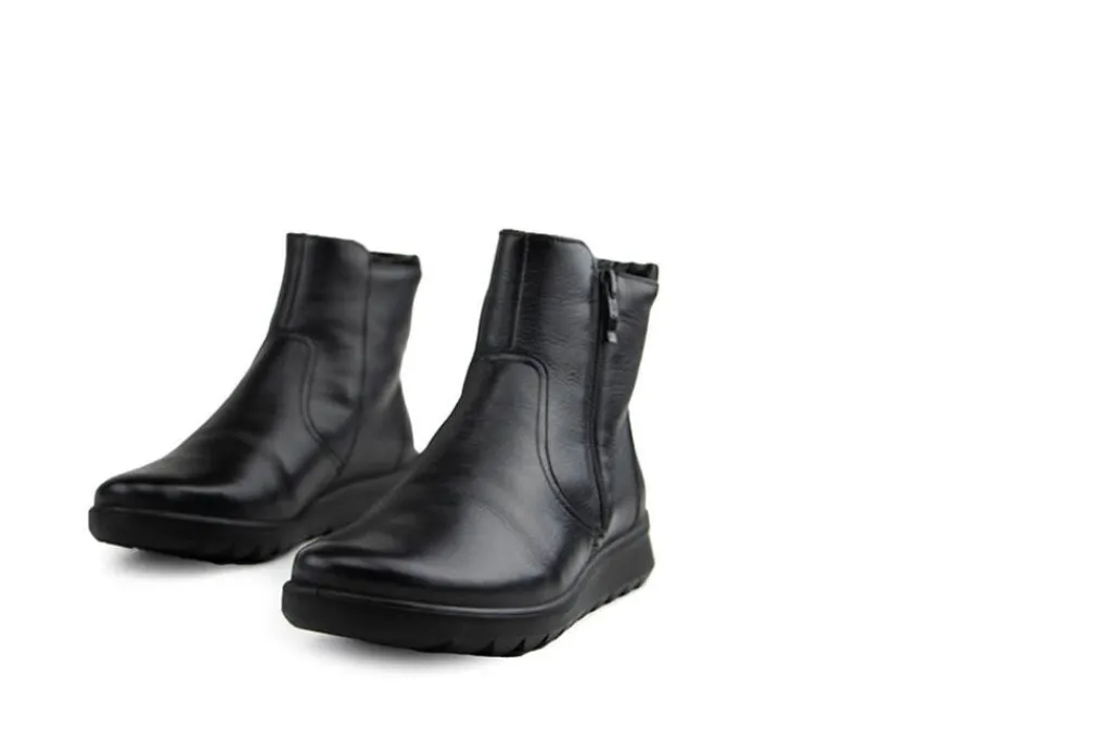Enkellaarzen^Ara Enkellaars Schwarz Gaucho Soft
