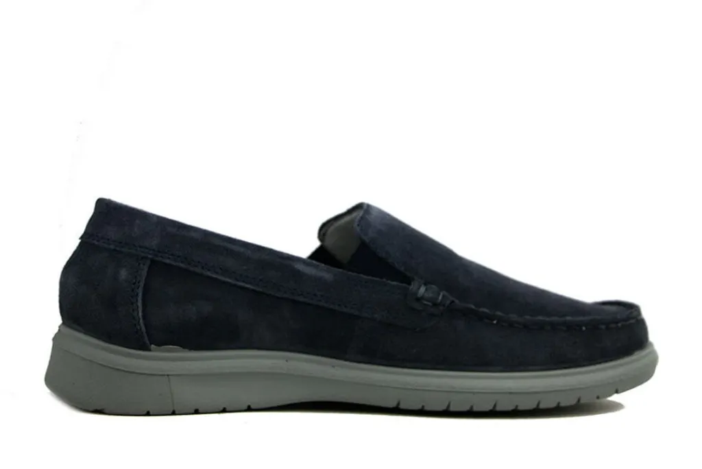 Mocassins | Loafers / Instappers^Ara Loafer Jeans Grey Suede