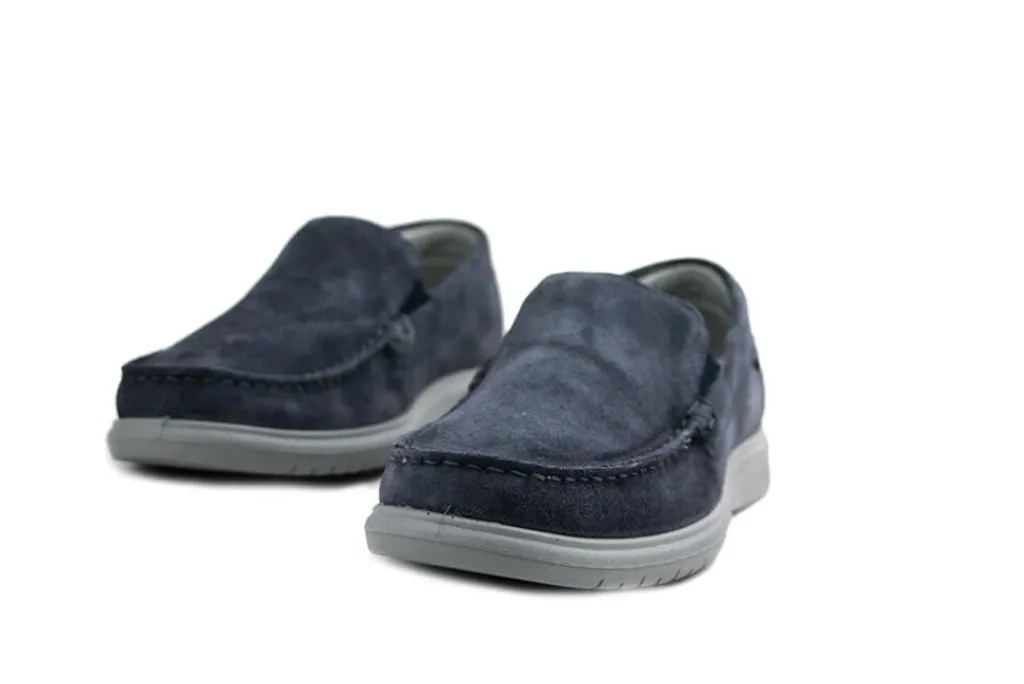 Mocassins | Loafers / Instappers^Ara Loafer Jeans Grey Suede