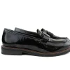 Instappers | Loafers / Instappers^Ara Loafer Ketting Schwarz Lack