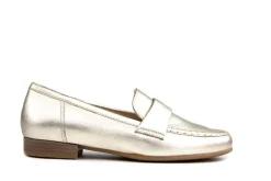 Instappers | Loafers / Instappers^Ara Loafer Metallic Platin