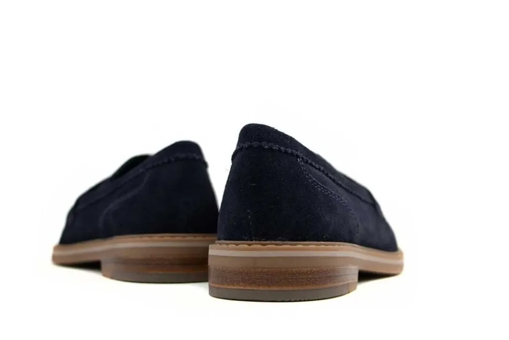 Instappers | Loafers / Instappers^Ara Loafer Ocean Kalbvelour