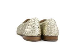 Loafers / Instappers^Ara Loafer Platin Metallic Vlecht