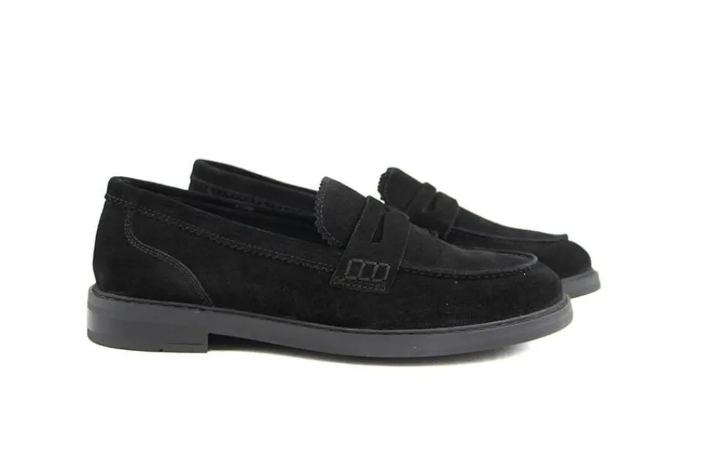 Instappers | Loafers / Instappers^Ara Loafer Schwarz Kalbvelour