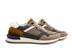 Sneakers^Australian Sneaker Novecento Grey Cognac White
