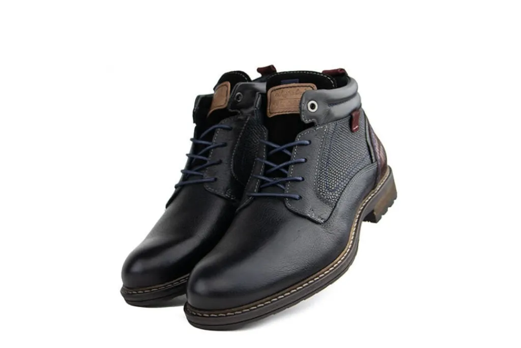 Veterboots En Bikerboot^Australian Veterboot Conley Black Burgundy