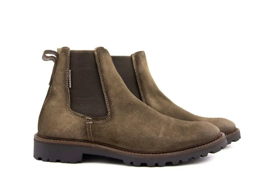 Chelsea Boots^Berkelmans Chelsea Boots Paletti Taupe Suède