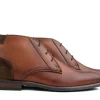 Hoge Veterschoenen | Nette Schoenen^Berkelmans Hoge Veter Alastaro Cognac Calf