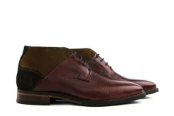Hoge Veterschoenen | Nette Schoenen^Berkelmans Hoge Veterschoen Imola Sibilo Cognac