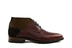 Hoge Veterschoenen | Nette Schoenen^Berkelmans Hoge Veterschoen Imola Sibilo Cognac