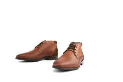 Hoge Veterschoenen | Nette Schoenen^Berkelmans Hoge Veterschoen Sarvar Cognac Print