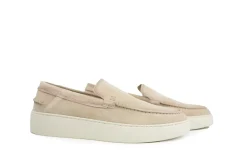 Loafers / Instappers^Berkelmans Loafer Fiorano Papyrus Suede