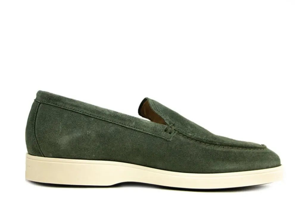Loafers / Instappers^Berkelmans Loafer Palmeira Hegde Green Suede