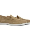 Loafers / Instappers^Berkelmans Loafers Ascari Beige Suede