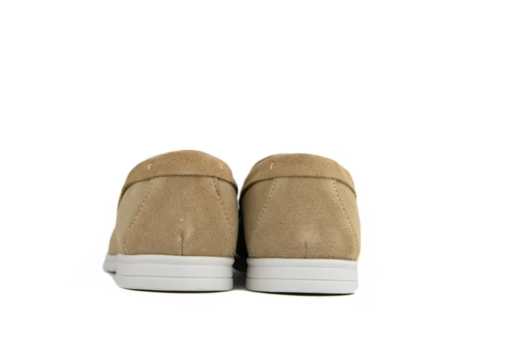 Loafers / Instappers^Berkelmans Loafers Ascari Beige Suede