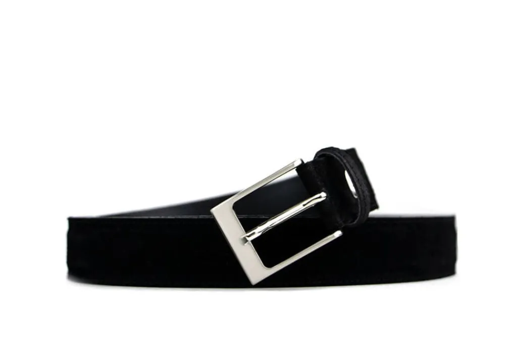 Herenaccessoires | Riemen^Berkelmans Riem Zwart Suede