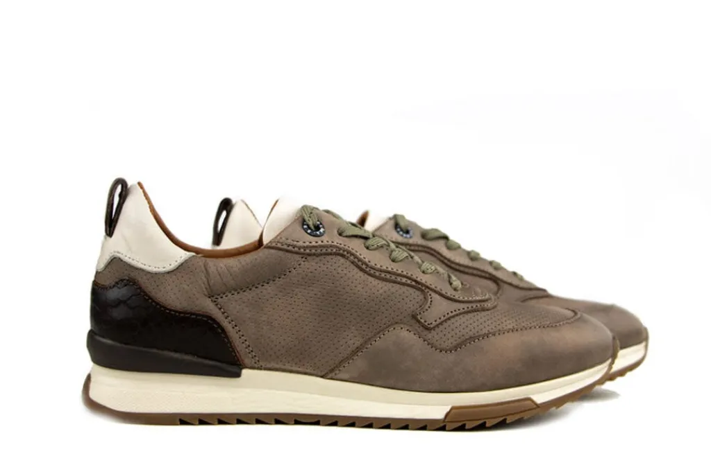 Sneakers^Berkelmans Sneaker Kyalami Grey Nubuck