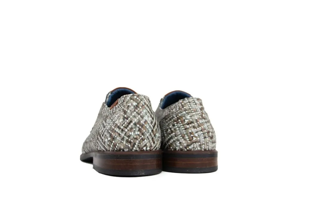Veterschoenen | Nette Schoenen^Berkelmans Veter Arcos Brown Print