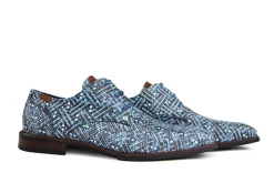 Veterschoenen | Nette Schoenen^Berkelmans Veter Arcos Navy Print