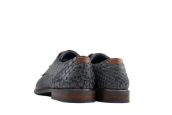 Veterschoenen | Nette Schoenen^Berkelmans Veter Cartagena Reptile Black Grey