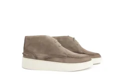 Sneakers^Berkelmans Veter Croix Earth Suede