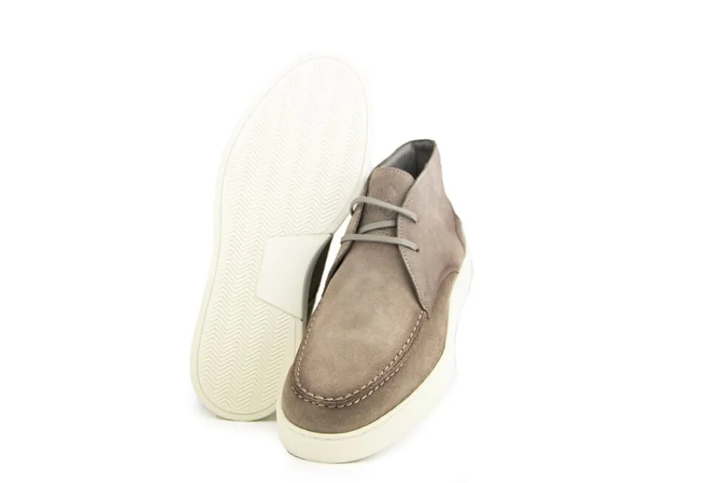 Sneakers^Berkelmans Veter Croix Earth Suede