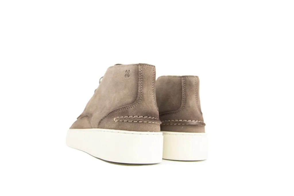 Sneakers^Berkelmans Veter Croix Earth Suede