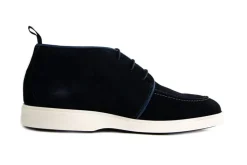 Veterboots En Bikerboot^Berkelmans Veterboot Jerez Navy Suede