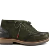 Veterboots En Bikerboot^Berkelmans Veterboot Nijvel Green Suède