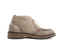 Veterboots En Bikerboot^Berkelmans Veterboot Nijvel Taupe Suède