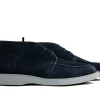 Veterboots En Bikerboot^Berkelmans Veterboots Jerez Navy Suede