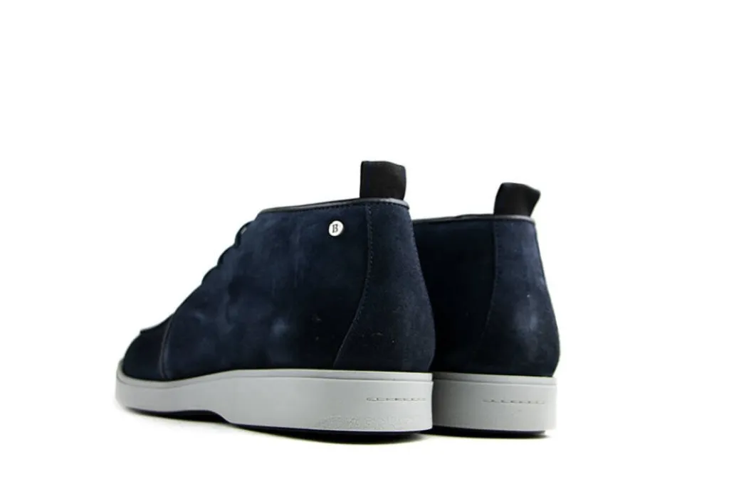 Veterboots En Bikerboot^Berkelmans Veterboots Jerez Navy Suede