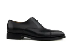 Veterschoenen | Nette Schoenen^Berwick Veter Boxcalf Black Neus