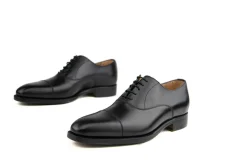 Veterschoenen | Nette Schoenen^Berwick Veter Boxcalf Black Neus