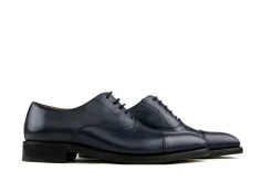 Veterschoenen | Nette Schoenen^Berwick Veter Boxcalf Navy