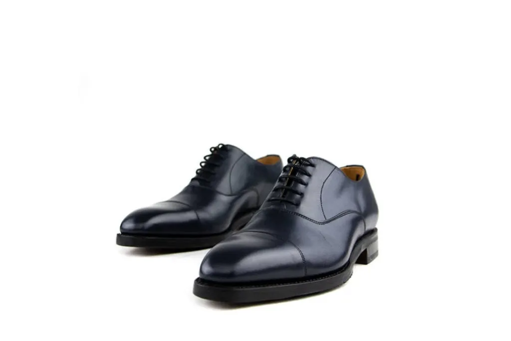 Veterschoenen | Nette Schoenen^Berwick Veter Boxcalf Navy