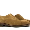 Veterschoenen | Nette Schoenen^Berwick Veter Softy Cognac Suede