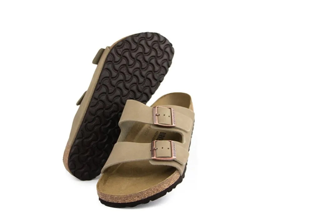 Slippers | Sandalen En Slippers^Birkenstock Arizona Oiled Leather Tabacco Brown Narrow