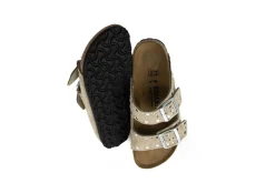 Sandalen En Slippers | Slippers^Birkenstock Arizona Rivet Border Taupe Narrow