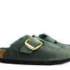 Slippers | Sandalen En Slippers^Birkenstock Boston Big Buckle Shearling Thyme