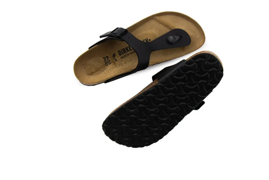 Slippers | Sandalen En Slippers^Birkenstock Gizeh BS Black Narrow