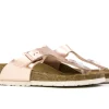 Slippers | Sandalen En Slippers^Birkenstock Gizeh Electric Metallic Copper