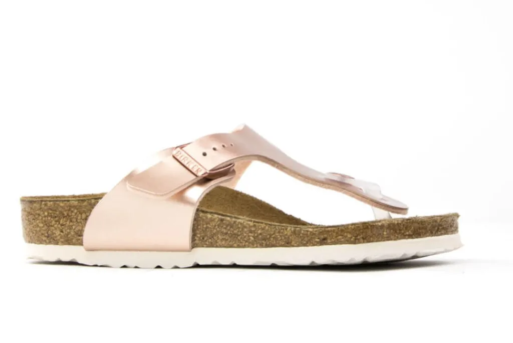 Slippers | Sandalen En Slippers^Birkenstock Gizeh Electric Metallic Copper