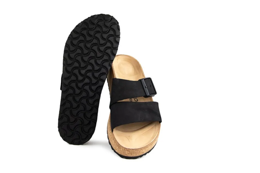 Sandalen En Slippers^Birkenstock Papillio Almina Black Narrow