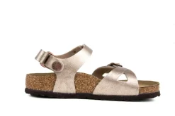 Sandalen | Sandalen En Slippers^Birkenstock Rio AS Kids Graceful Taupe Narrow