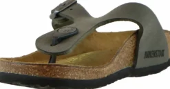 Slippers | Sandalen En Slippers^Birkenstock Teenslipper Gizeh Smaragd Green
